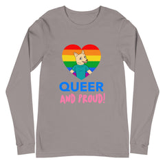 Queer And Proud Unisex Long Sleeve T-Shirt