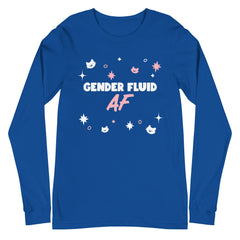 Gender Fluid AF Unisex Long Sleeve T-Shirt