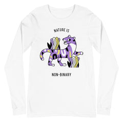 Nature Is Non-Binary Unisex Long Sleeve T-Shirt