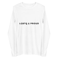 LGBTQ & Proud Unisex Long Sleeve Tee