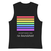 Acceptance Has No Boundaries Muscle Top