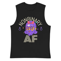 Nonbinary AF Muscle Top