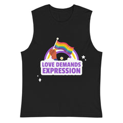 Love Demands Expression Muscle Top