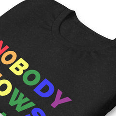 Nobody Knows I'm Gay! T-Shirt