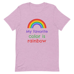 My Favorite Colour Is Rainbow T-Shirt