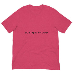 LGBTQ & Proud Unisex T-Shirt