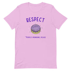 Respect People's Pronouns Please T-Shirt