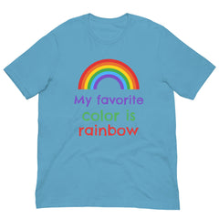 My Favourite Color is Rainbow Unisex T-Shirt