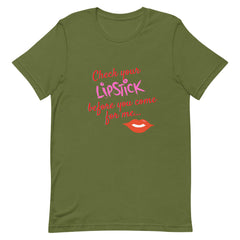 Check Your Lipstick T-Shirt