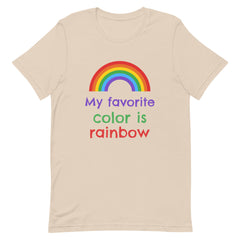 My Favorite Colour Is Rainbow T-Shirt