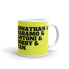 Jonathan & Karamo & Antoni & Bobby & Tan Mug