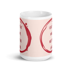 I Like The Wine Not The Label Pansexual Mug