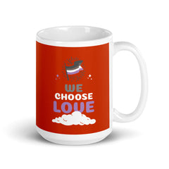 Asexual We Choose Love Mug