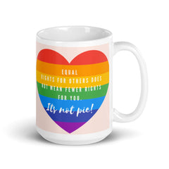 It's Not Pie Mug