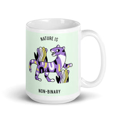 Nature Is Non-Binary Mug