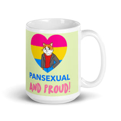 Pansexual And Proud Mug