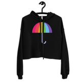 Gay Umbrella Crop Hoodie