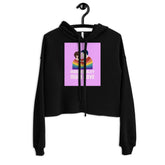 LGBT Couple Crop Hoodie