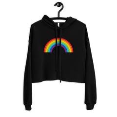 Rainbow Crop Hoodie