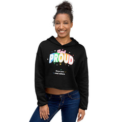 Stand Proud Crop Hoodie