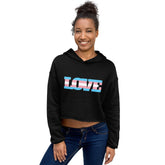 Transgender Love Crop Hoodie