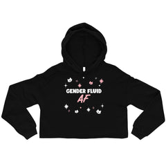 Gender Fluid AF Crop Hoodie