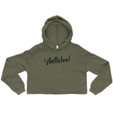 Halleloo! Crop Hoodie