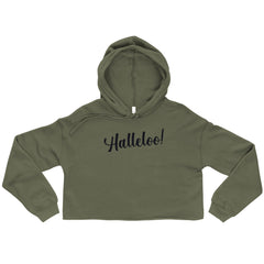 Halleloo! Crop Hoodie