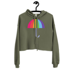 Gay Umbrella Crop Hoodie