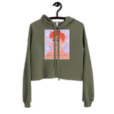 Gender Is A Construct Tear It Apart Crop Hoodie