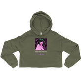 Guaranteed, I Can Blow Your Mind...Mwah! Crop Hoodie