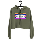 Hello My Pronouns Are Xe / Xem / Xyrs Crop Hoodie