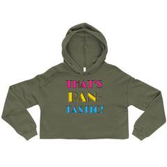 That's Pan-Tastic! Crop Hoodie