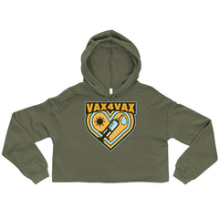 Vax 4 Vax Crop Hoodie
