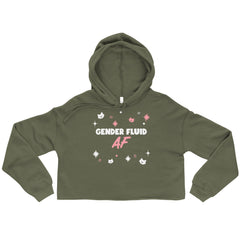 Gender Fluid AF Crop Hoodie