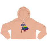 Gay Geek Crop Hoodie