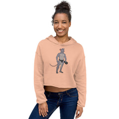 Gay Gym Rat Crop Hoodie