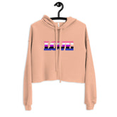 Genderfluid Love Crop Hoodie
