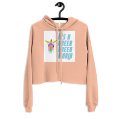 It's A Queer Queer World Crop Hoodie