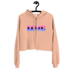 Omnisexual Love Crop Hoodie