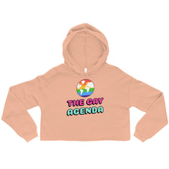 The Gay Agenda Crop Hoodie