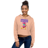 The Queen Is Here Crop Hoodie