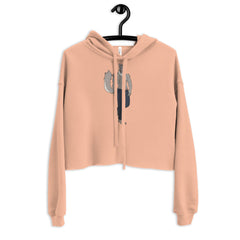 Gay Wolf Crop Hoodie