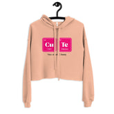 CuTe Nice Smart & Funny Crop Hoodie