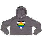 LGBTQ Ally Crop Hoodie