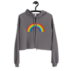 Rainbow Crop Hoodie