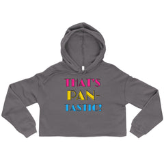 That's Pan-Tastic! Crop Hoodie