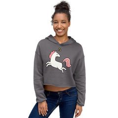 Unicorn Crop Hoodie