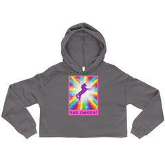Yas Qween! Crop Hoodie