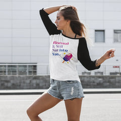 Bisexual Popsicle 3/4 Sleeve Raglan Shirt